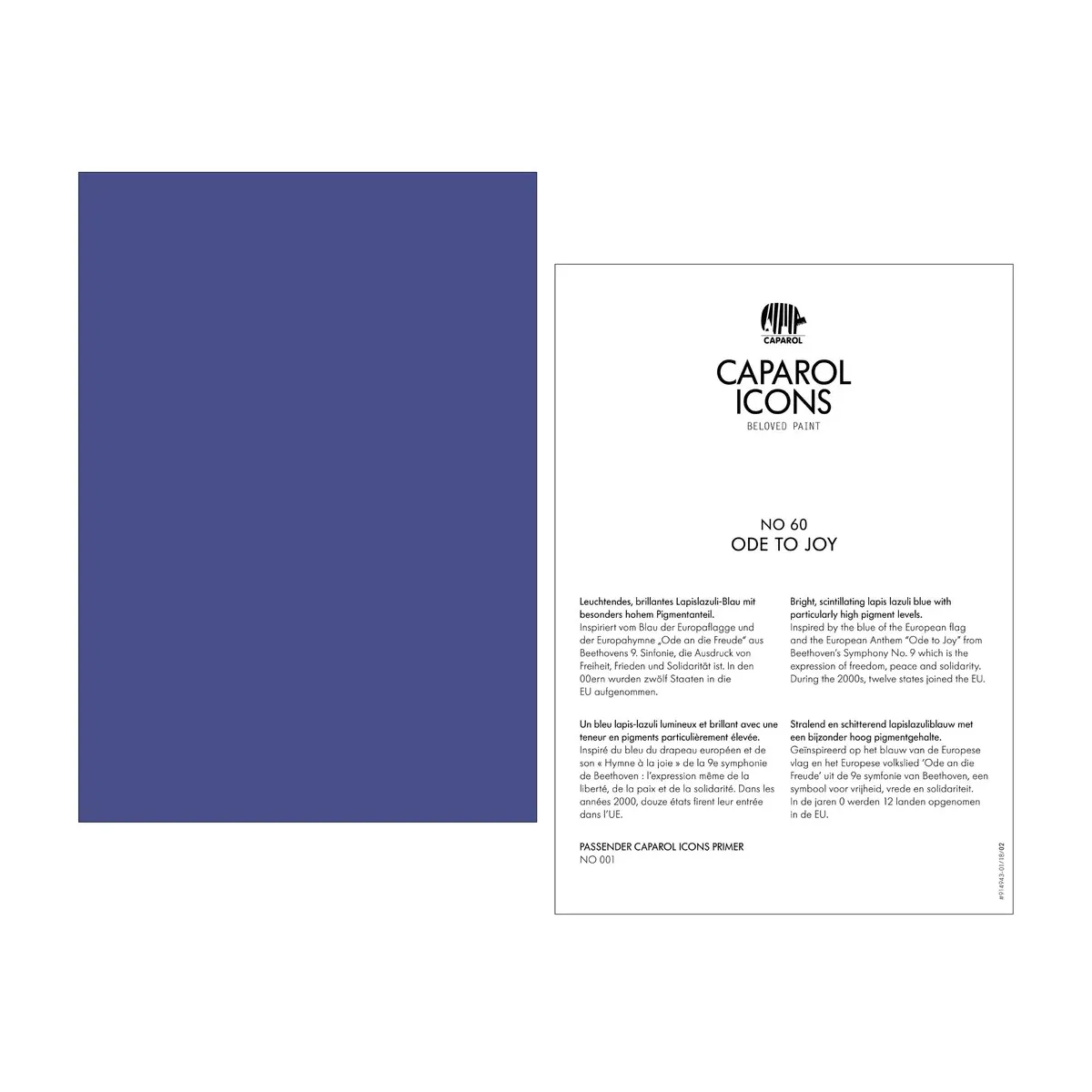 Caparol ICONS No 60 Ode to Joy Caparol ICONS No 60 Ode to Joy