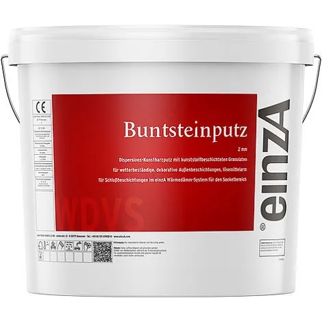 einzA Buntsteinputz technisches Merkblatt Nr. 383