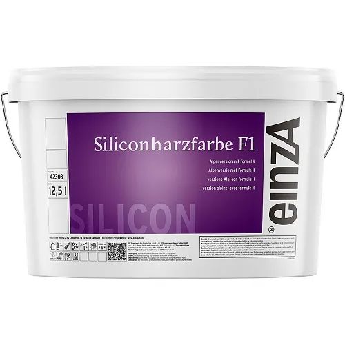 einzA Siliconharzfarbe F1 Alpenversion Fassadenfarbe technisches Merkblatt Nr. 450