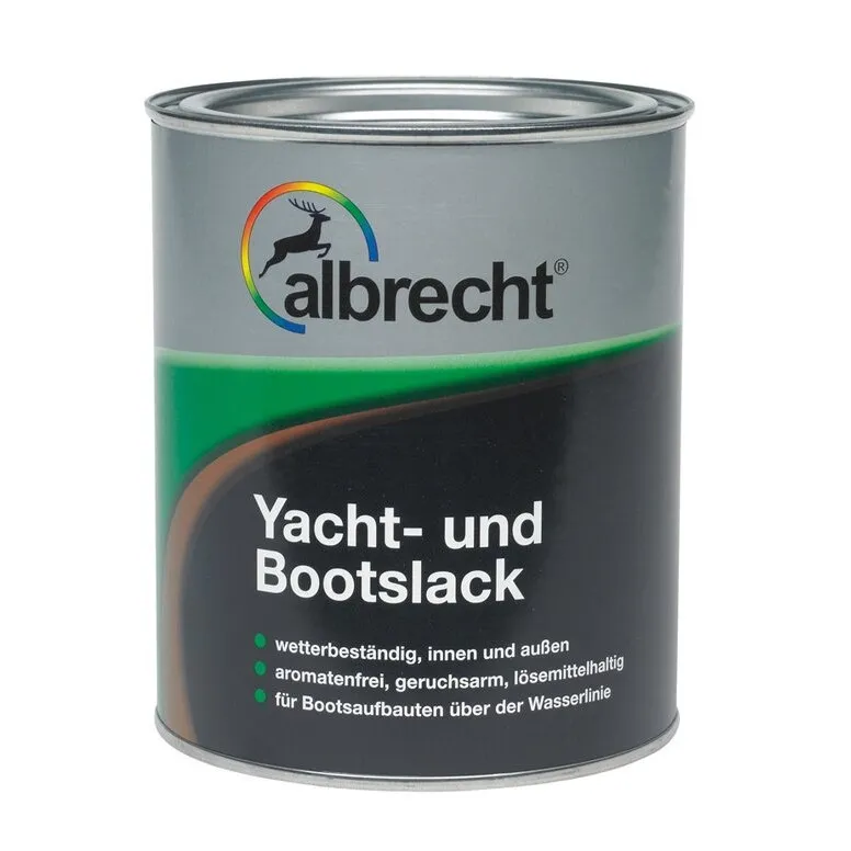 Albrecht Bootslack Yachtlack Klarlack Albrecht Bootslack Yachtlack Klarlack