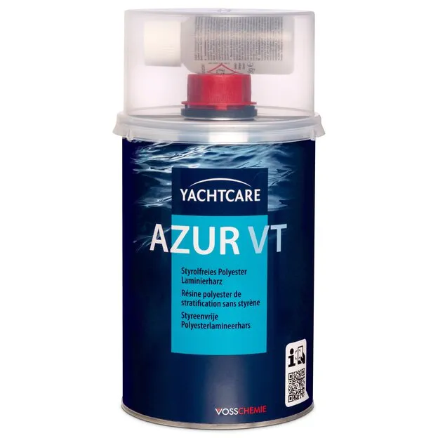 Yachtcare Azur VT Laminierharz technisches Merkblatt