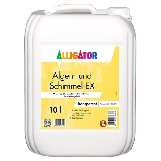 Alligator Algen Ex und Schimmel Ex technisches Merkblatt