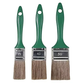 Flachpinsel Set 3 teilig für Lasuren