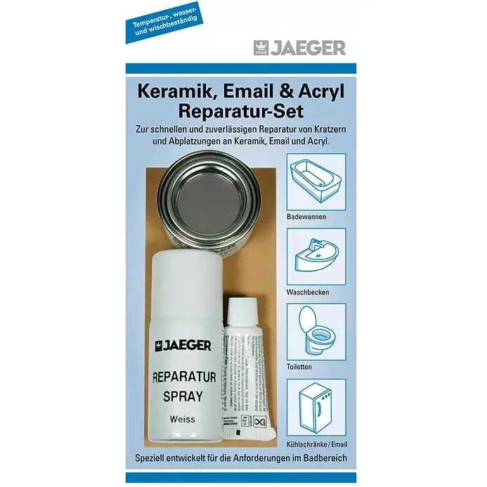 Jaeger 890 Keramik Email Acryl Reparatur Set Jaeger 890 Keramik Email Acryl Reparatur Set
