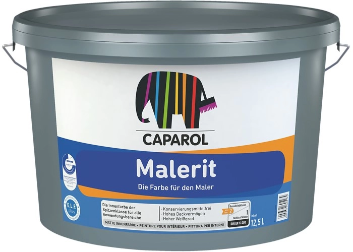 Caparol Malerit E.L.F. Wandfarbe schwarz
