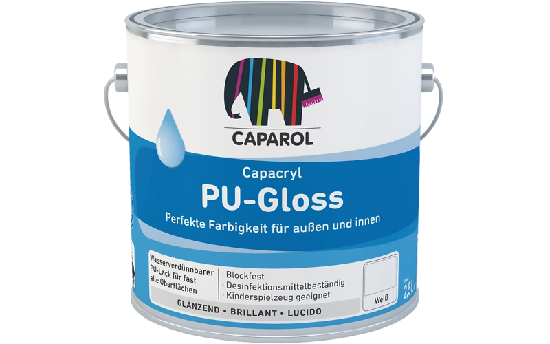 Caparol Acryllack Capacryl PU Gloss Wunschfarbton
