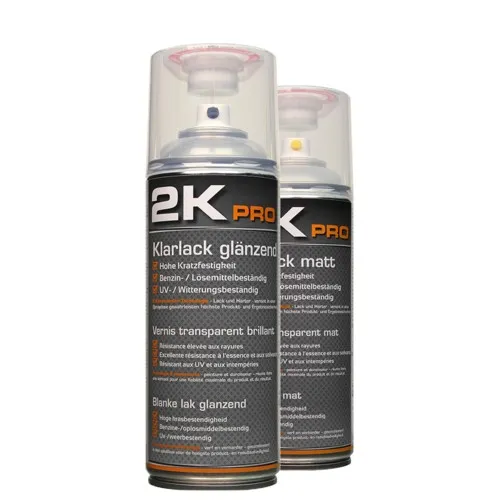 2K Pro Klarlack Sprühlack 2K Pro Klarlack Sprühlack