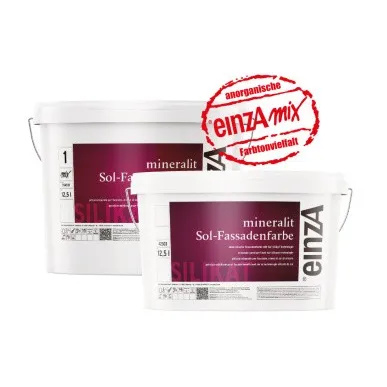 einzA mineralit Sol Fassadenfarbe