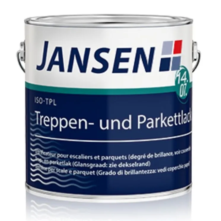 Jansen ISO TPL Treppenlack Parkettlack weiß