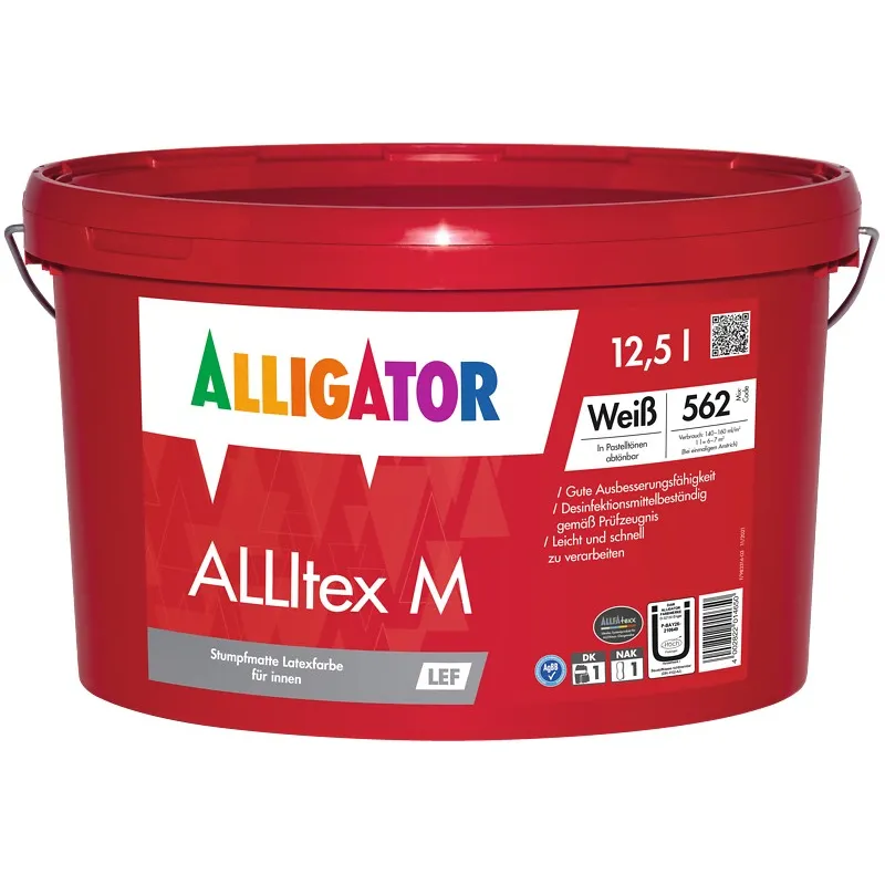 Alligator Allitex M LEF Latexfarbe weiß - kein Versand