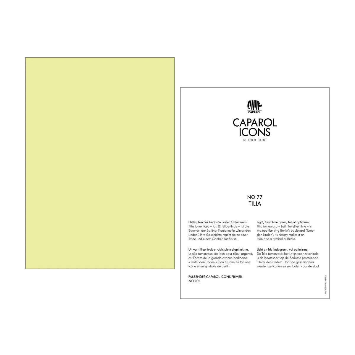 Caparol ICONS No 77 Tilia Caparol ICONS No 77 Tilia