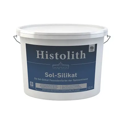 Histolith Sol Silikat Fassadenfarbe weiß