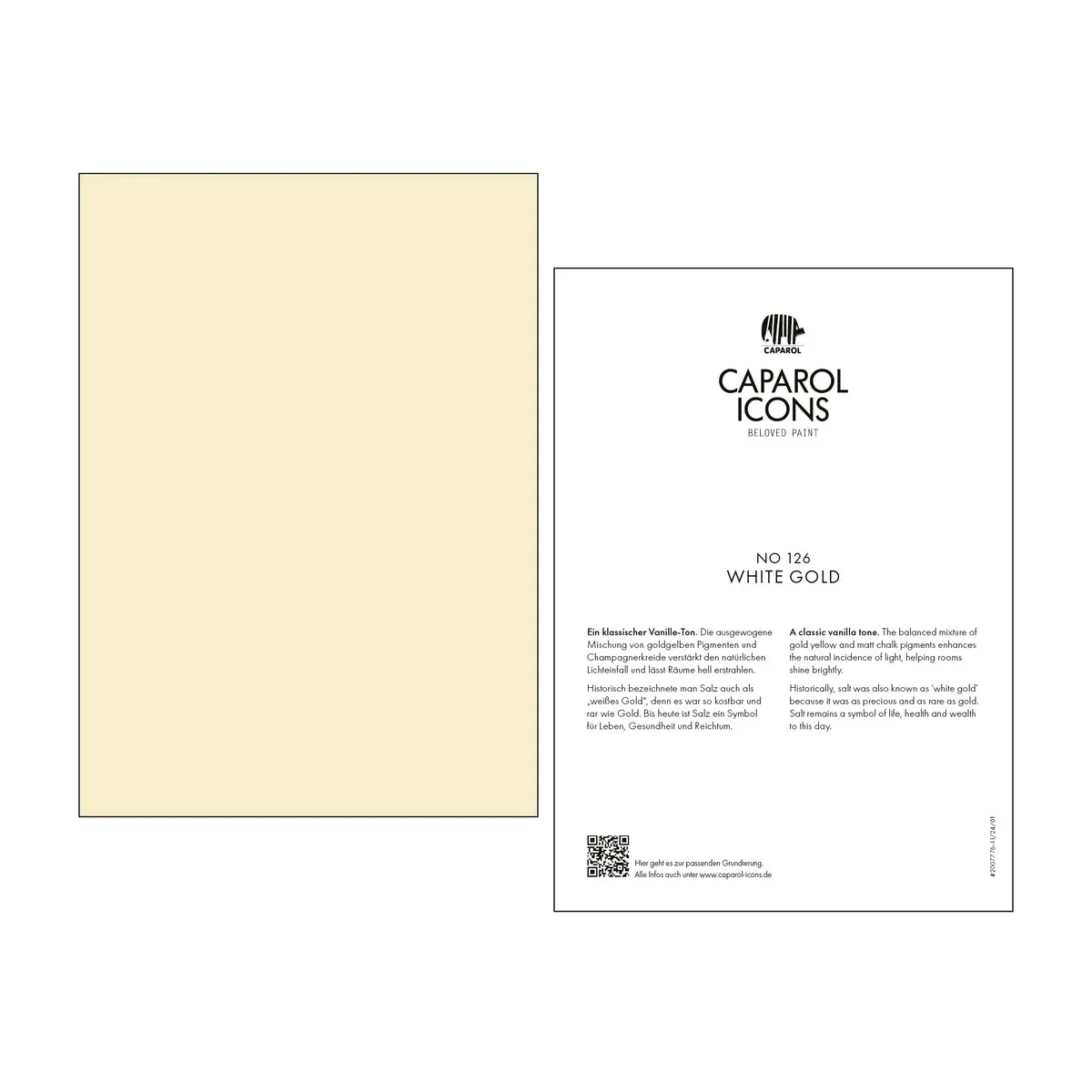 Caparol ICONS No 126 White Gold Caparol ICONS No 126 White Gold