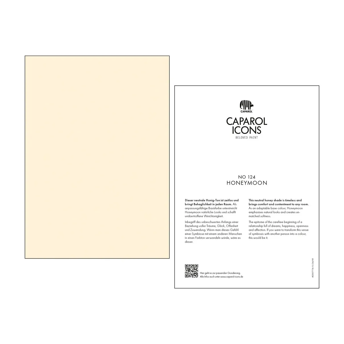 Caparol ICONS No 124 Honeymoon Caparol ICONS No 124 Honeymoon