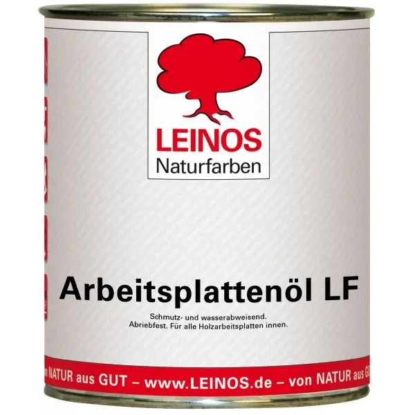Leinos Arbeitsplattenöl LF 750ml. Leinos Arbeitsplattenöl LF 750ml.