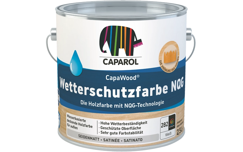 Caparol Capawood Wetterschutzfarbe NQG Wunschfarbton