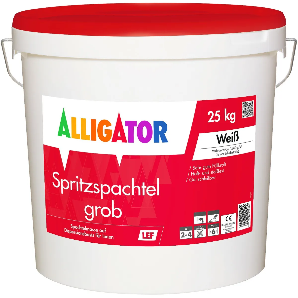 Alligator Spritzspachtel grob - kein Versand