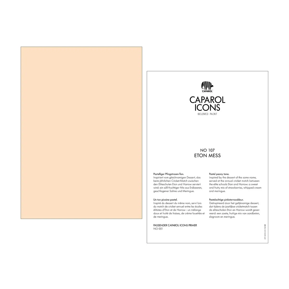 Caparol ICONS No 107 Eton Mess Caparol ICONS No 107 Eton Mess