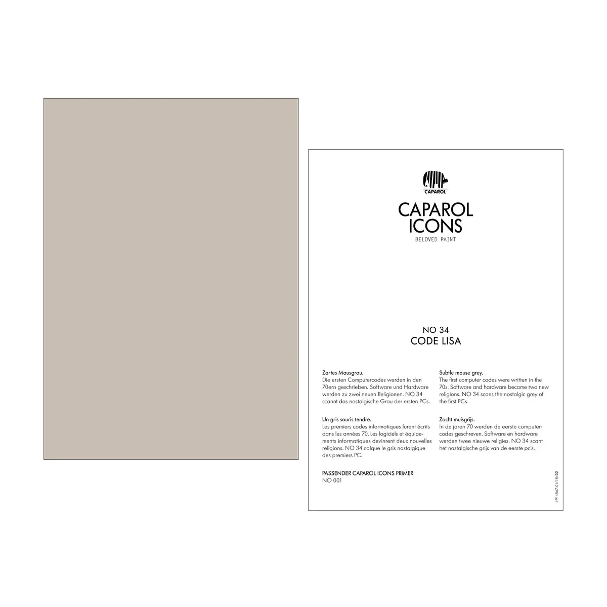 Caparol ICONS No 34 Code Lisa Caparol ICONS No 34 Code Lisa