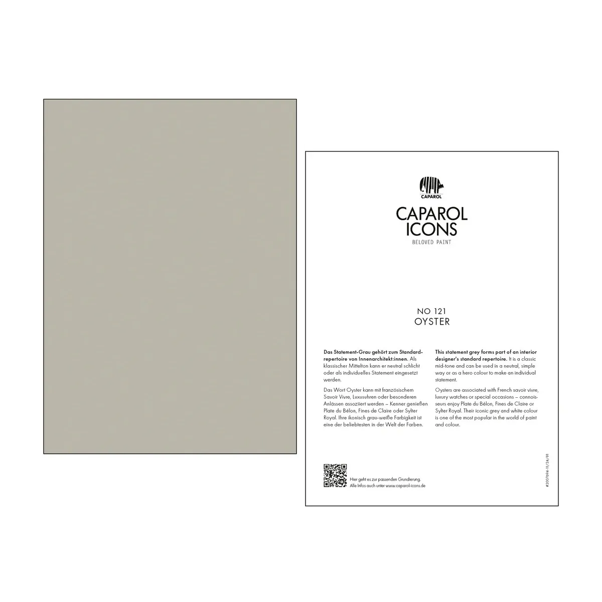 Caparol ICONS No 121Oyster Caparol ICONS No 121Oyster