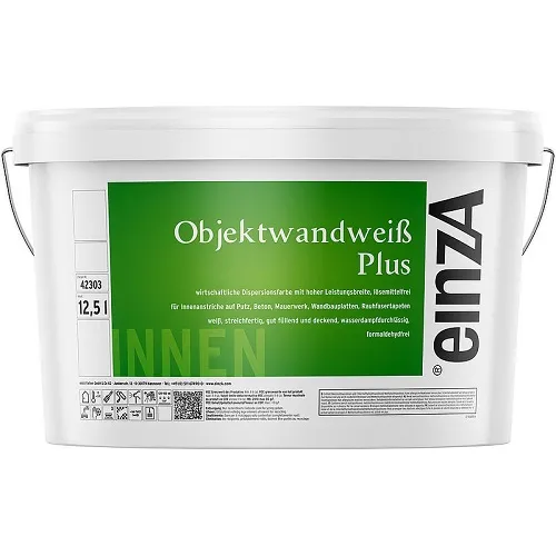 einzA Objektwandweiß Plus Innenfarbe