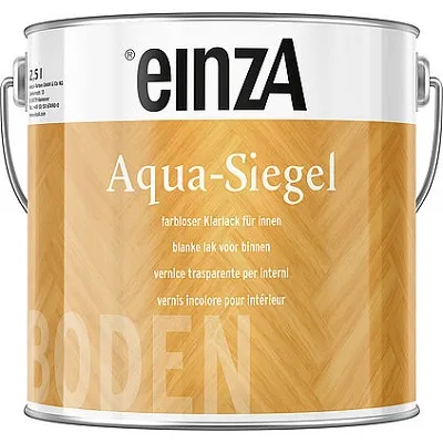 einzA Aqua Siegel Klarlack Holzversiegelung
