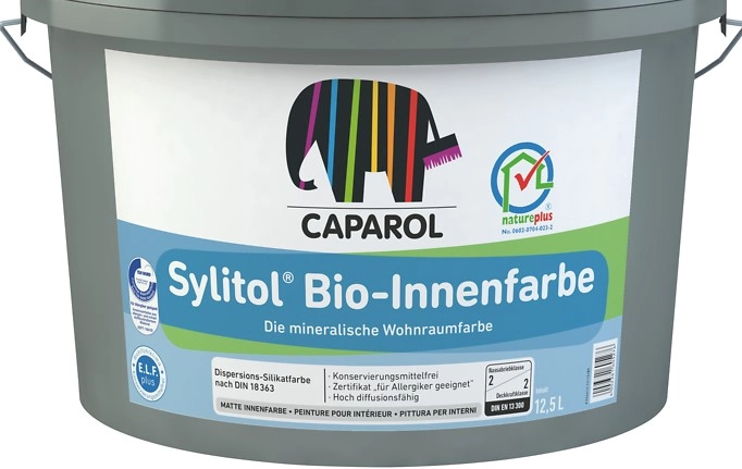 Caparol Sylitol Bio Silikatfarbe schwarz Wandfarbe