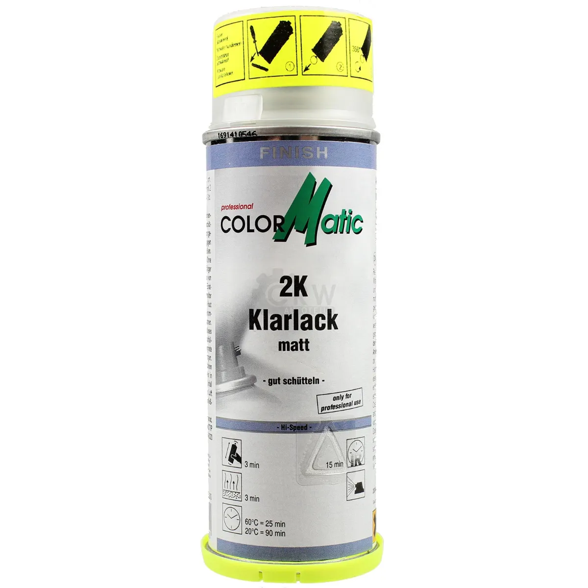 Dupli Color Sprühlack Colormatic 2K Hi Speed Klarlack matt