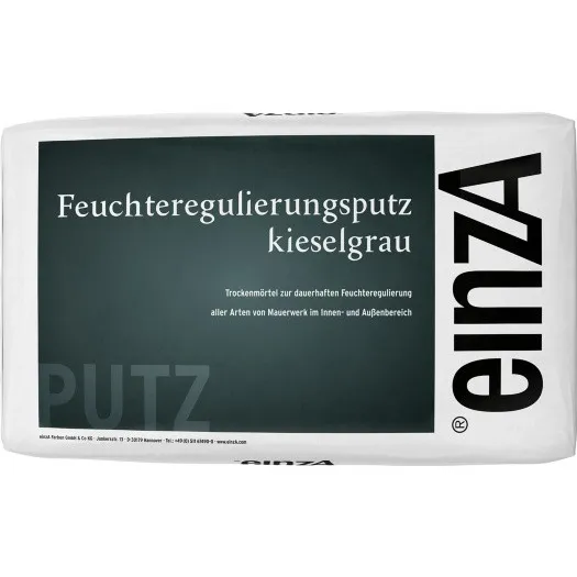 einzA Feuchteregulierungsputz einzA Feuchteregulierungsputz