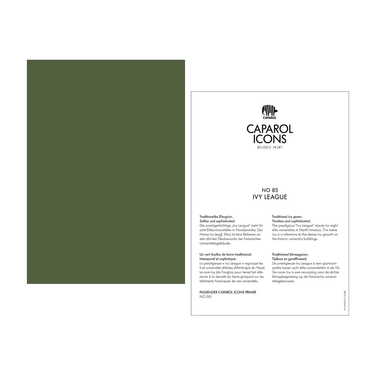 Caparol ICONS No 85 Ivy League Caparol ICONS No 85 Ivy League