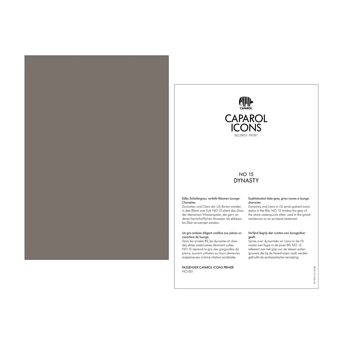 Caparol ICONS No 15 Dynasty Caparol ICONS No 15 Dynasty