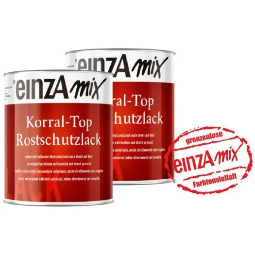 einzA Korral Top Rostschutzlack Wunschfarbton einzA Korral Top Rostschutzlack Wunschfarbton