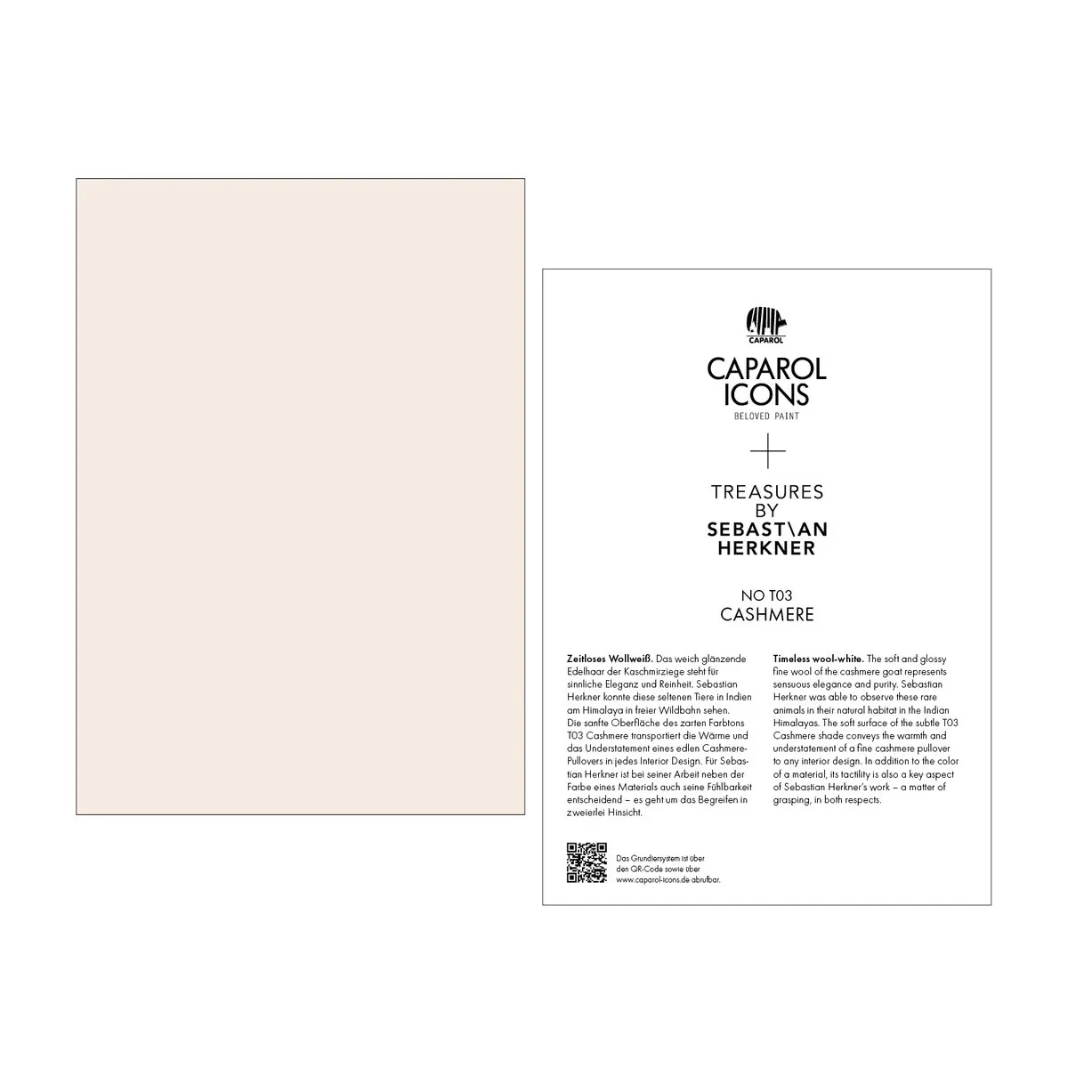 Caparol ICONS No T03 Cashmere Caparol ICONS No T03 Cashmere