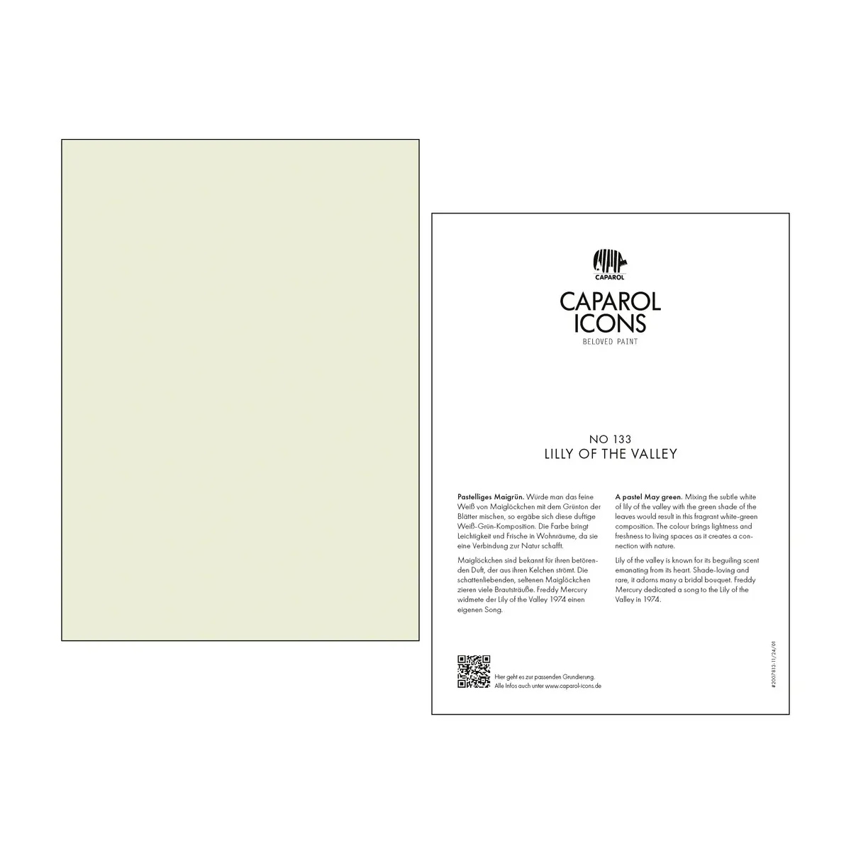 Caparol ICONS No 133 Lilly of the Valley Caparol ICONS No 133 Lilly of the Valley