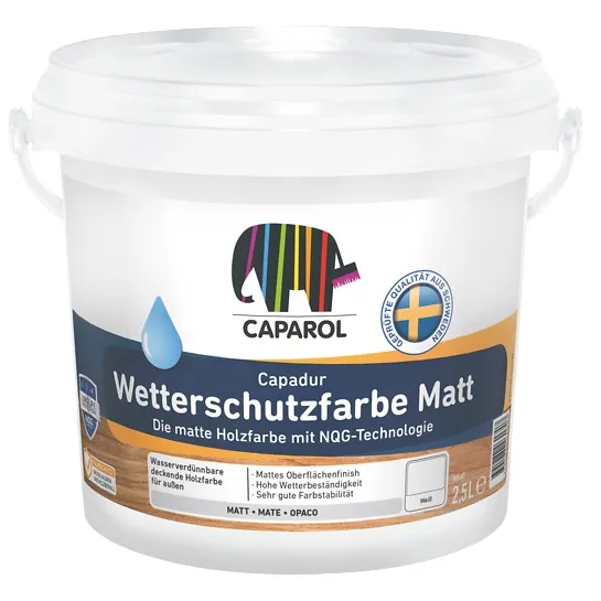 Caparol Capadur Wetterschutzfarbe Matt Wunschfarbton