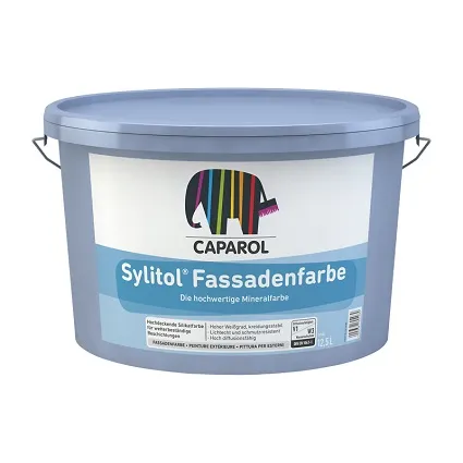 Caparol Sylitol Fassadenfarbe Silikatfarbe weiß Caparol Sylitol Fassadenfarbe Silikatfarbe weiß