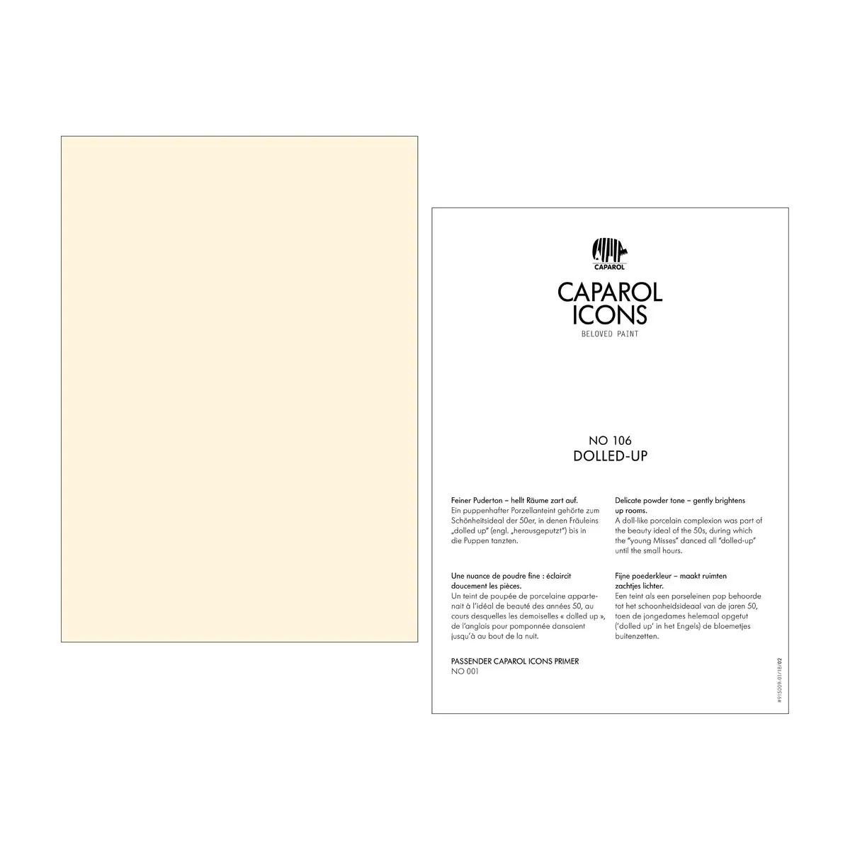 Caparol ICONS No 106 Dolled Up Caparol ICONS No 106 Dolled Up