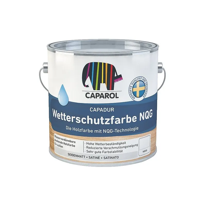 Caparol Capadur Wetterschutzfarbe NQG technische Information Nr. 173 Caparol Capadur Wetterschutzfarbe NQG technische Information Nr. 173