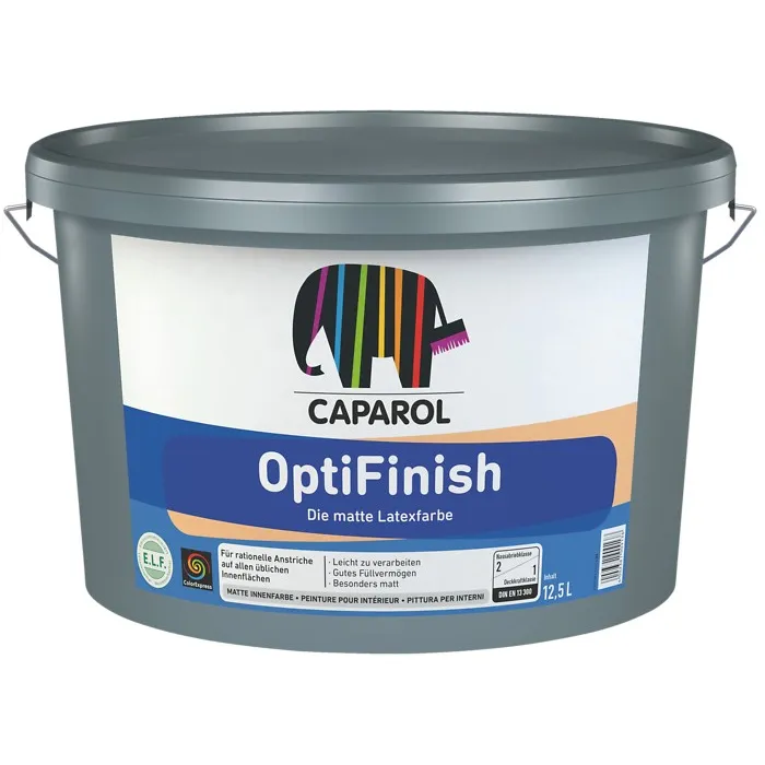 Caparol OptiFinish Latexfarbe weiß matt Caparol OptiFinish Latexfarbe weiß matt