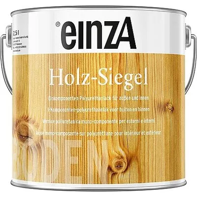 einzA Holz Siegel Klarlack hochglänzend