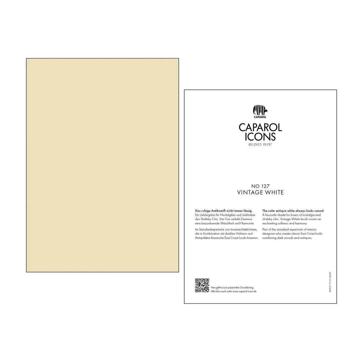 Caparol ICONS No 127 Vintage White Caparol ICONS No 127 Vintage White