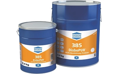 Caparol DisboPUR 385 2K PU Premiumschicht RAL 7032 Kieselgrau