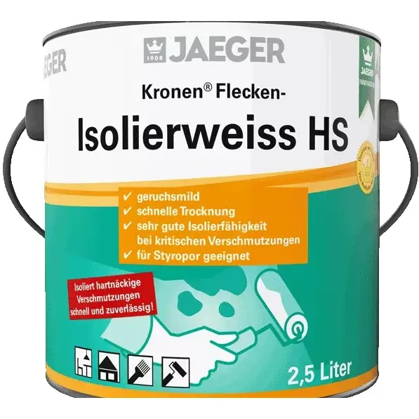 Jaeger Kronen 123 Flecken Isolierweiss HS