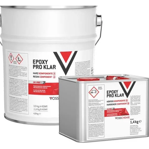 2K Epoxy PRO Klar Vergussharz glasklar
