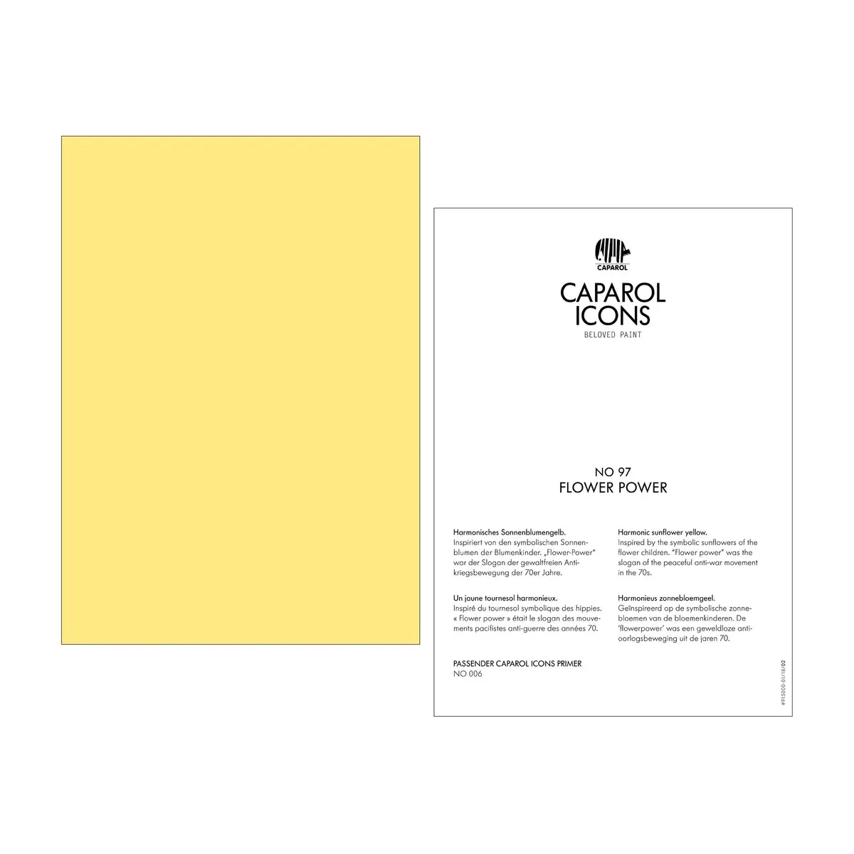 Caparol ICONS No 97 Flower Power Caparol ICONS No 97 Flower Power