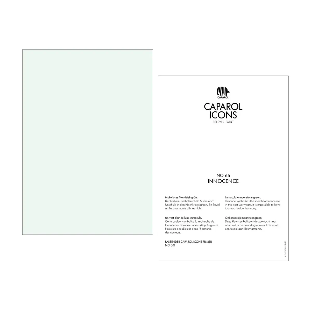 Caparol ICONS No 66 Innocence Caparol ICONS No 66 Innocence