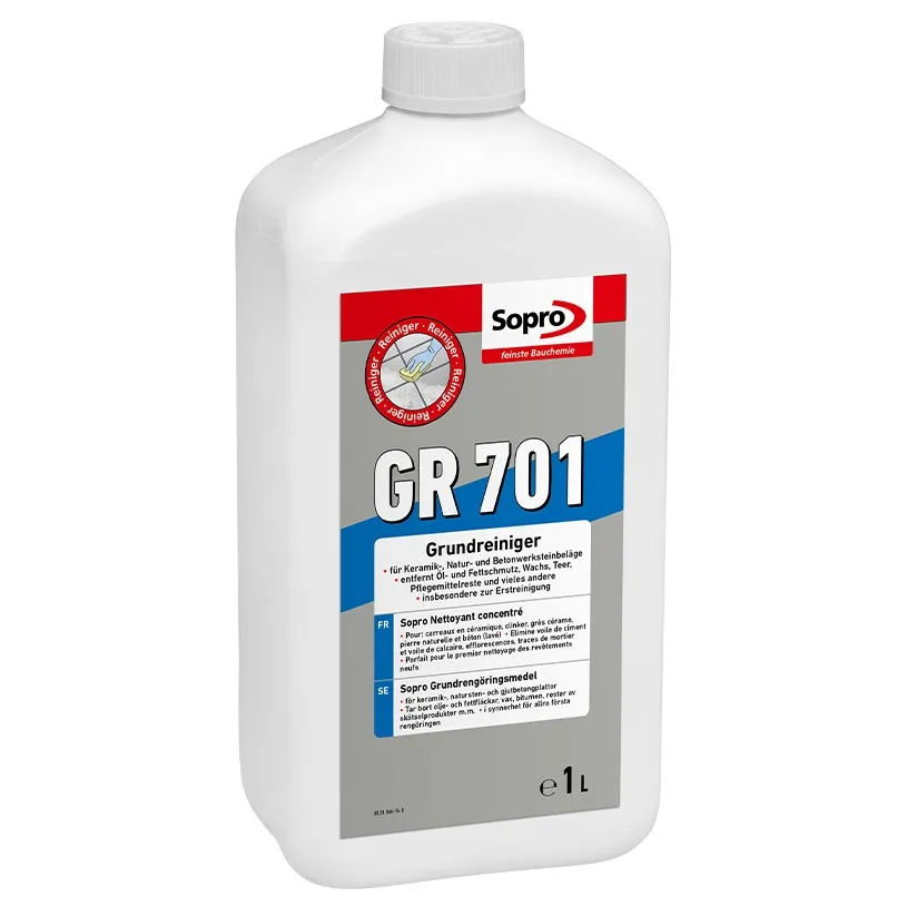 Sopro Grundreiniger GR 701 technische Produktinformation