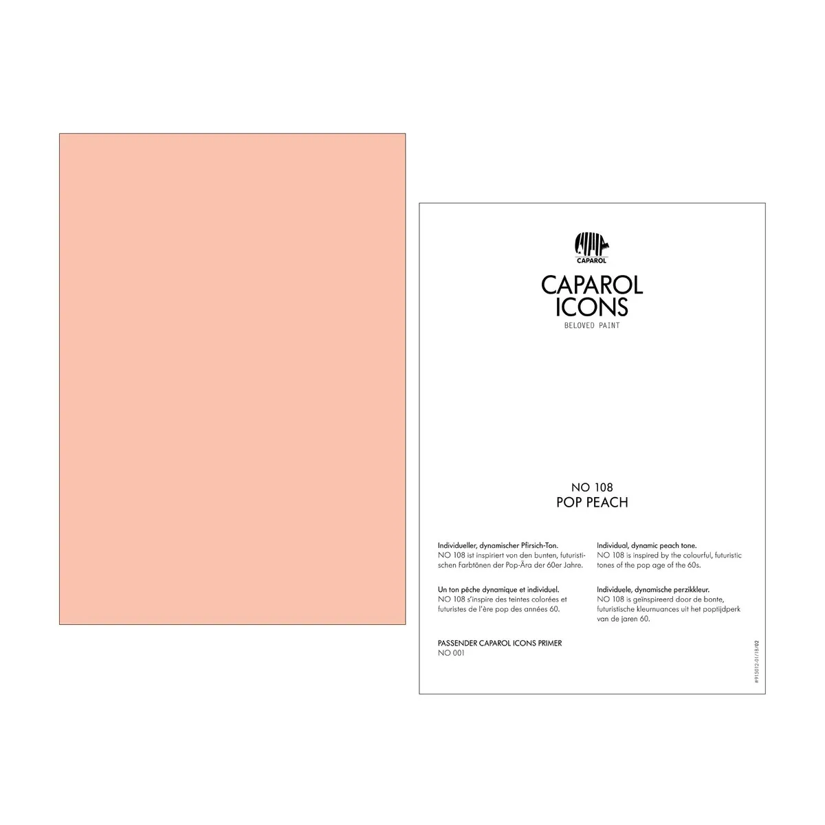 Caparol ICONS No 108 Pop Peach Caparol ICONS No 108 Pop Peach