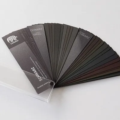 Caparol Farbtonfächer schwarz Farbfächer