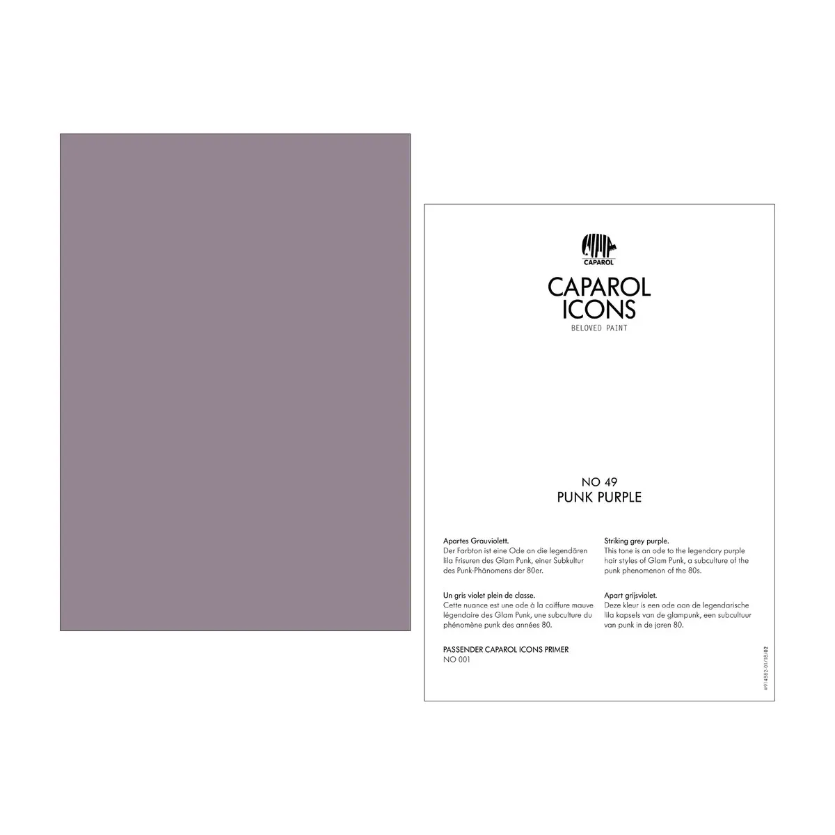 Caparol ICONS No 49 Punk Purple